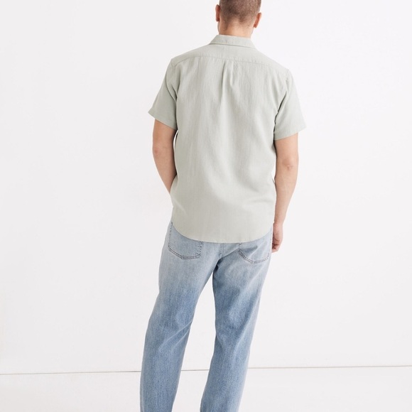 Madewell Green Casual Button Down Shirt - Picture 5 of 12